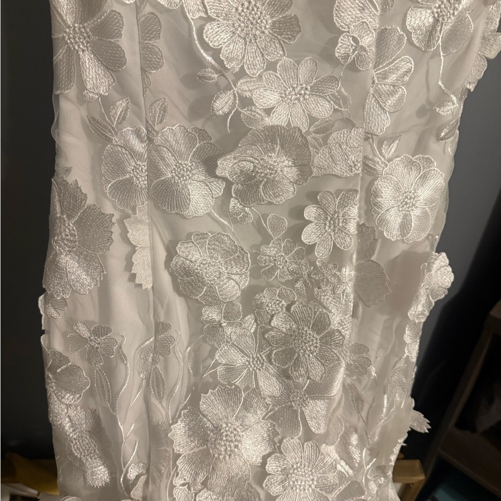 Lulus White Floral Mini Dress - Picture 3 of 9